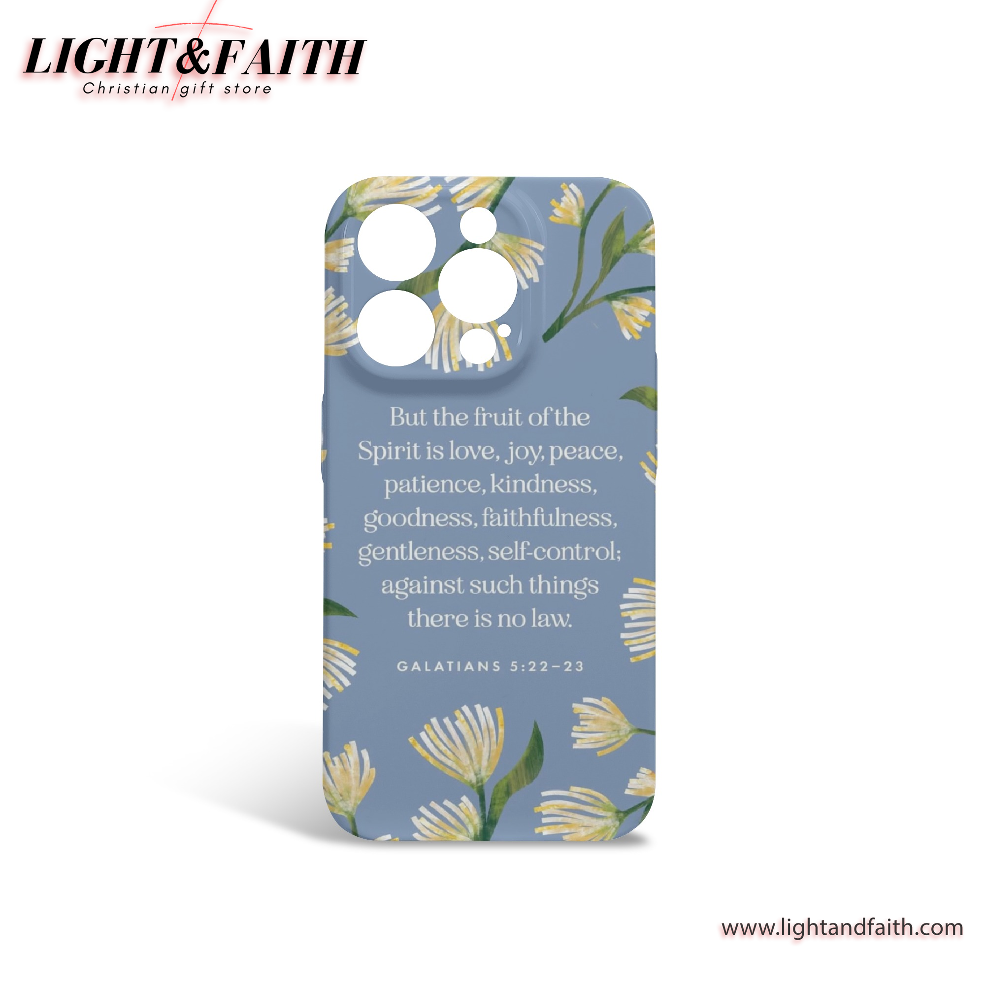 But The Fruit Of The Spirit Is Love - Galatians 5:22-23 Phone Case, Christian Phone Case, Bible Verse Phone Case, Religious Gift, PCLAF15